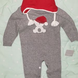 3-6m sweater jumpsuit